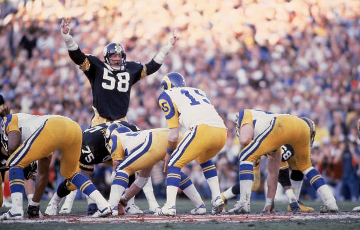 Lambert’s fourth Super Bowl ring came against the Rams in January 1980.